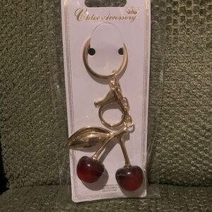 Cherry Keychain/bag charm